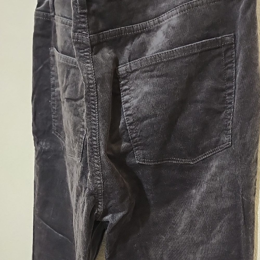 LOFT Black/Gray Skinny Corduroy Pants - Picture 7 of 10